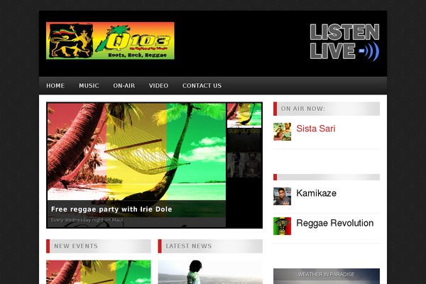 Musicclub-child theme site design template sample