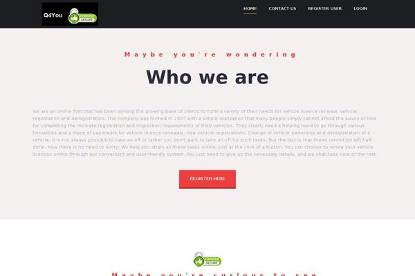 West theme site design template sample