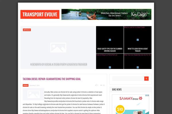 Gameleon theme site design template sample