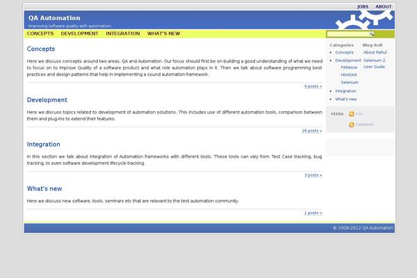 qaautomation.net site used Jannah