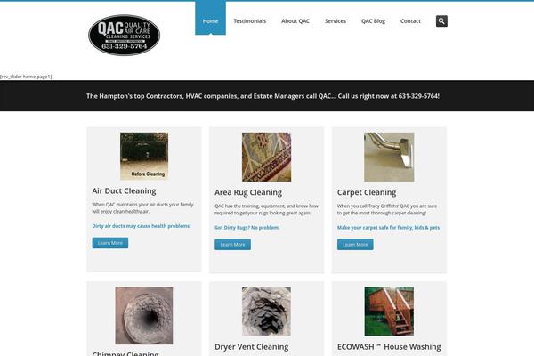 Inceptio theme site design template sample