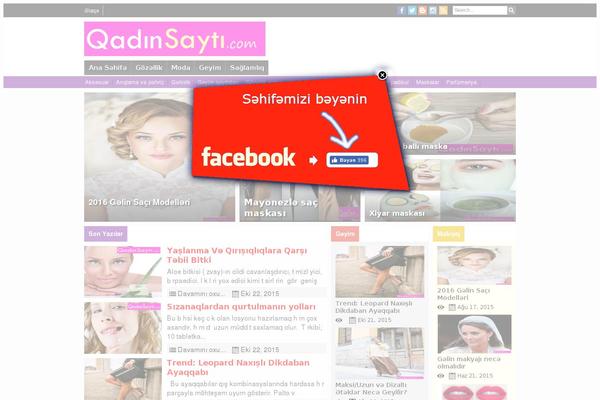 Donovan theme site design template sample