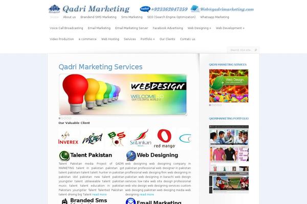Site using Image vertical reel scroll slideshow plugin
