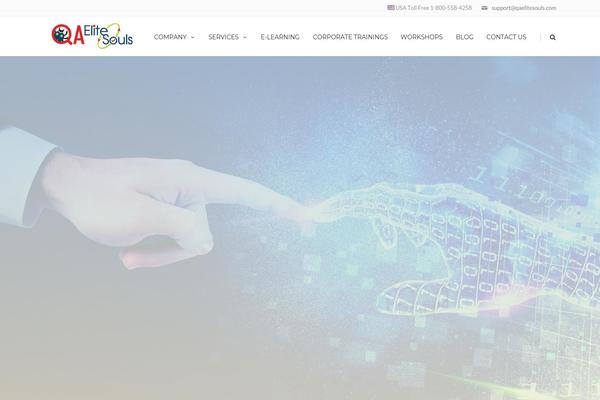 Fortuna theme site design template sample