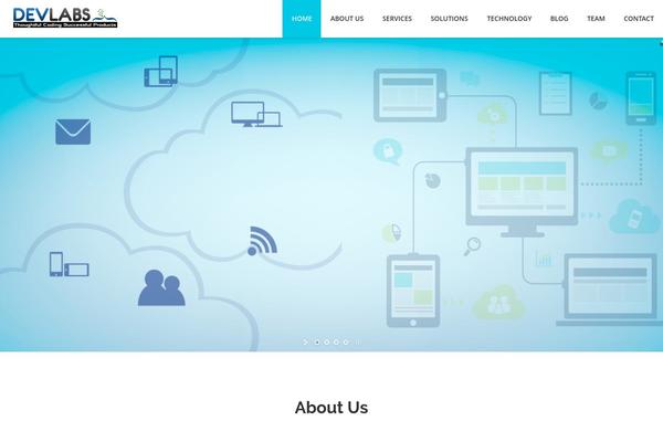 Aaika theme site design template sample