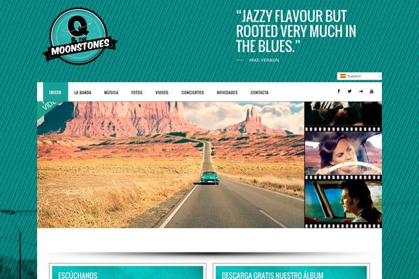 IronBand theme site design template sample