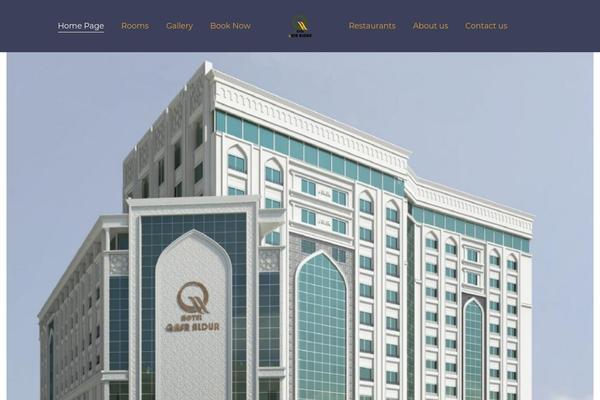 Haven theme site design template sample
