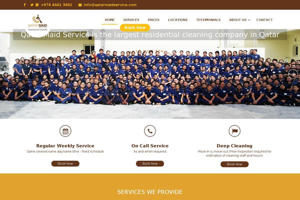 Total Child theme site design template sample