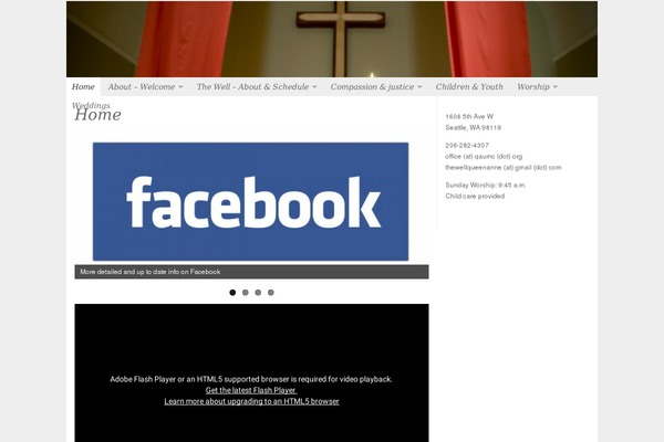 NonProfit theme site design template sample