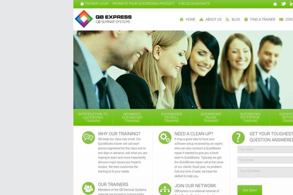 qbexpress.com site used Qbe