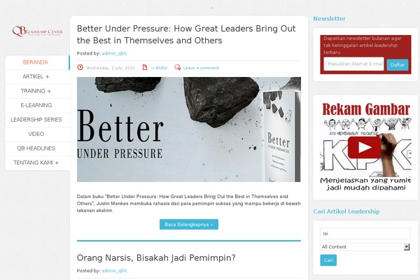 Official theme site design template sample