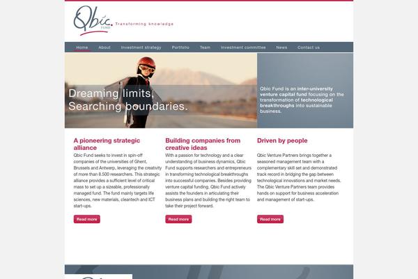 qbic.be site used Qbic