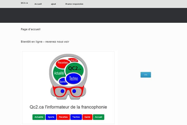 Site using SvegliaT Buttons plugin