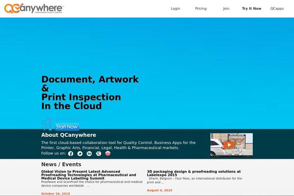 qcanywhere.com site used Accesspress