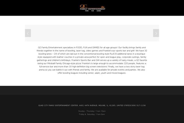 Outreach theme site design template sample