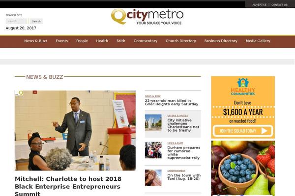 Newspack-scott theme site design template sample