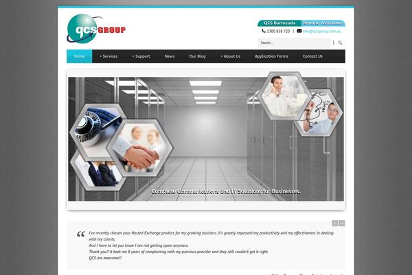 qcsgroup.com.au site used Blue Diamond