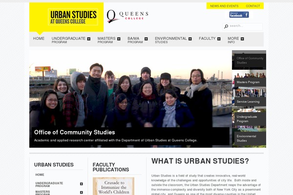 Urban theme site design template sample
