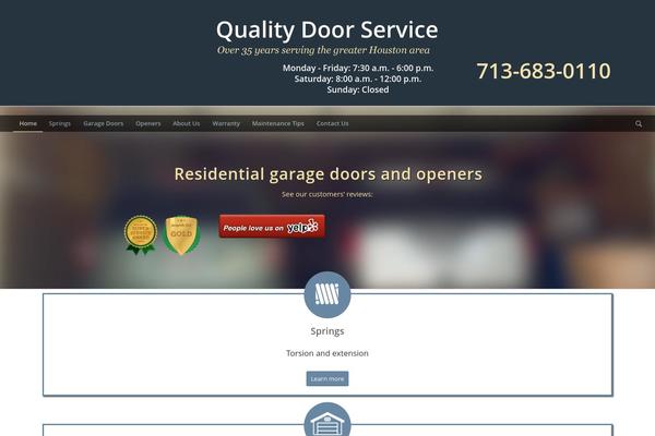 Enfold theme site design template sample