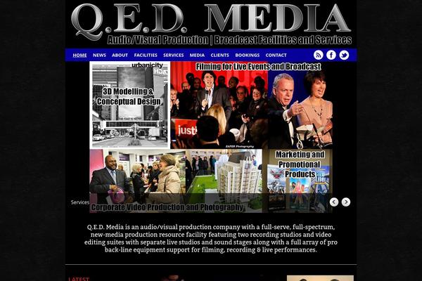 Yasmin theme site design template sample