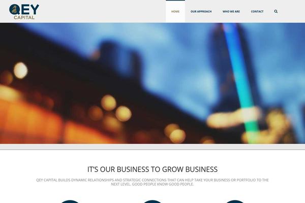 Jupiter Child theme site design template sample