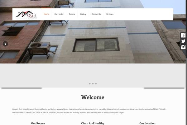 Site using Hostel plugin