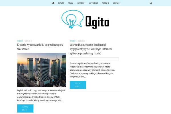 Patricia Lite theme site design template sample