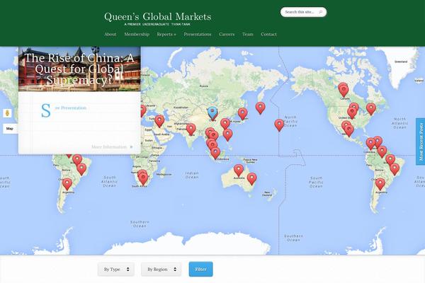 Explorable theme site design template sample
