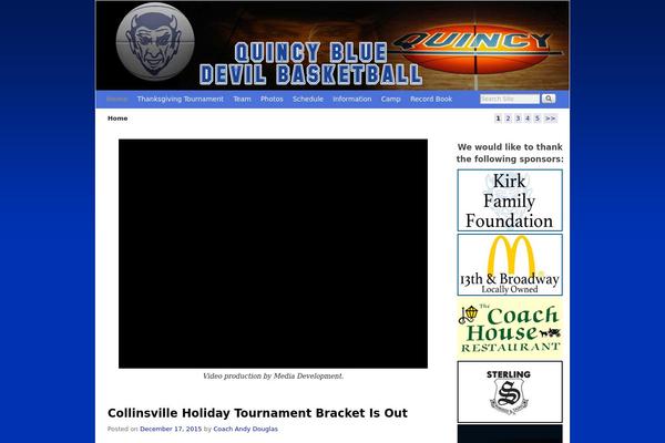 Site using Coaching Staffs plugin