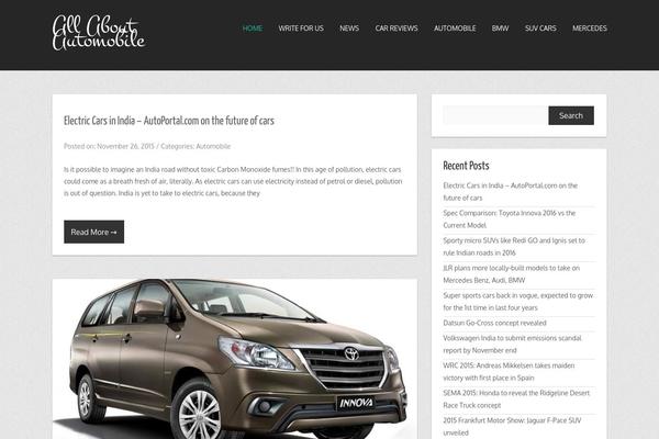 Nova Lite theme site design template sample
