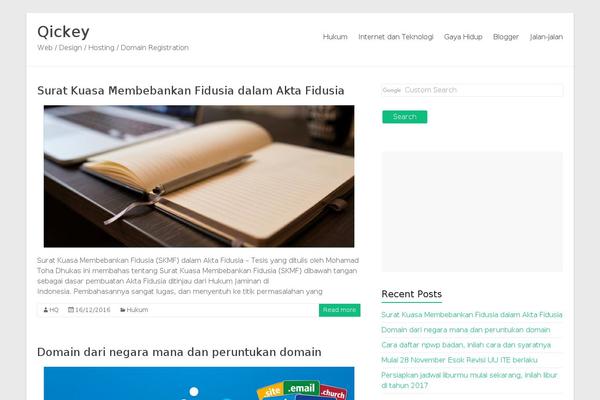 Wpberita theme site design template sample