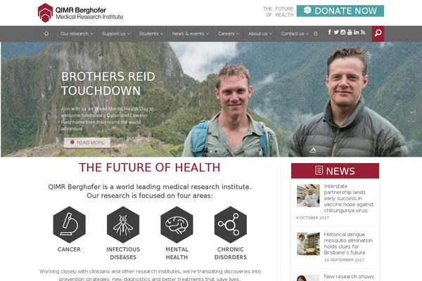 qimf-berghofer theme websites examples