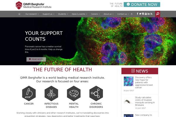 qimrberghofer.edu.au site used Qimf-berghofer