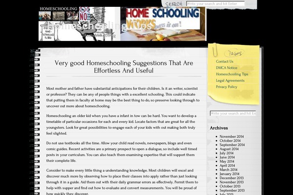 Anarcho Notepad theme site design template sample