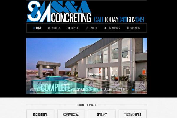 qld-concrete.com site used Archi