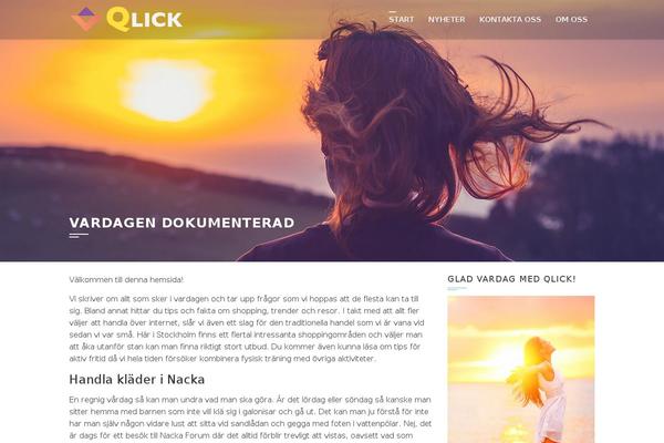 Square theme site design template sample