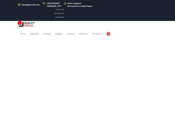 Site using Vizeon-themer plugin