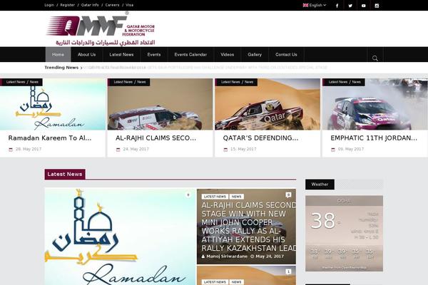 Site using Supercarousel plugin