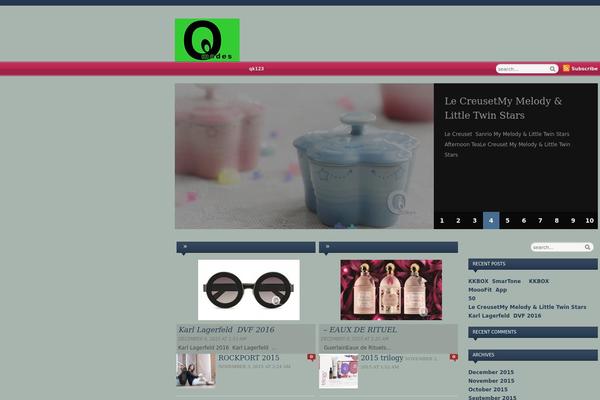 Zenko theme site design template sample