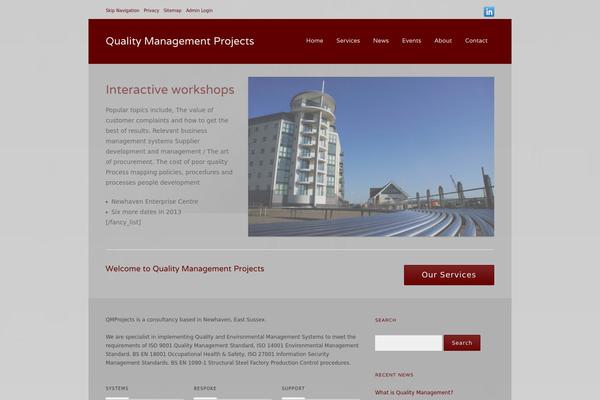 Construct theme site design template sample