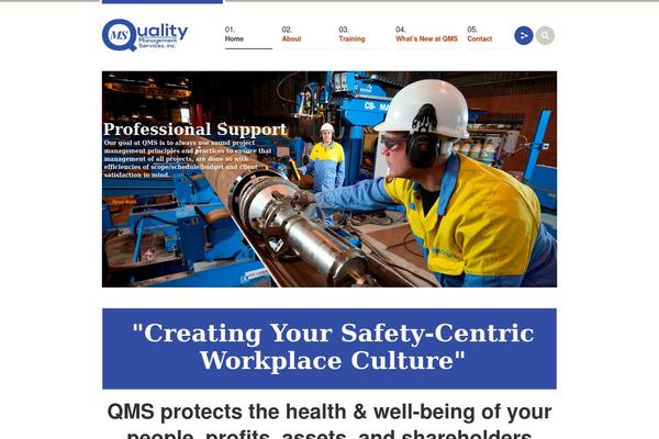 Industrial theme site design template sample