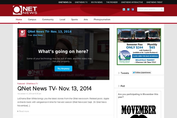 Newsroom14 theme site design template sample