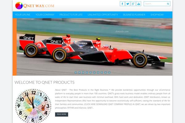 Site using Facebook FanBox Popup plugin