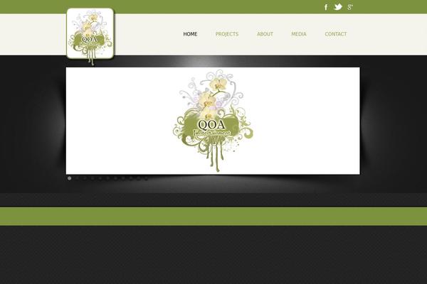 Newport theme site design template sample
