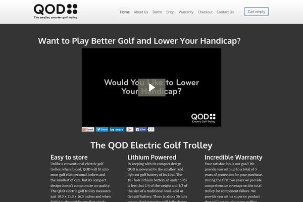Luxe theme site design template sample