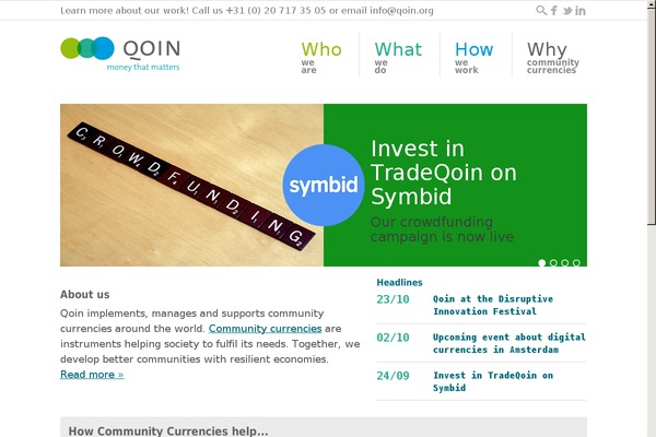 qoin.org site used Purepress