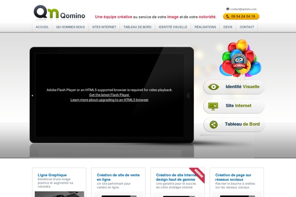 qomino.com site used Werkstatt