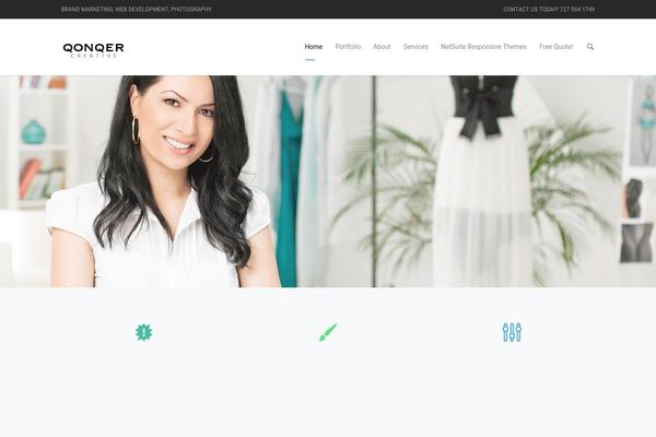 Salbii theme site design template sample