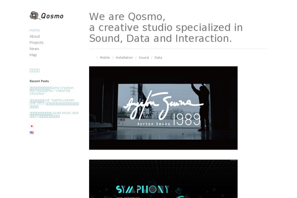 Infinity theme site design template sample