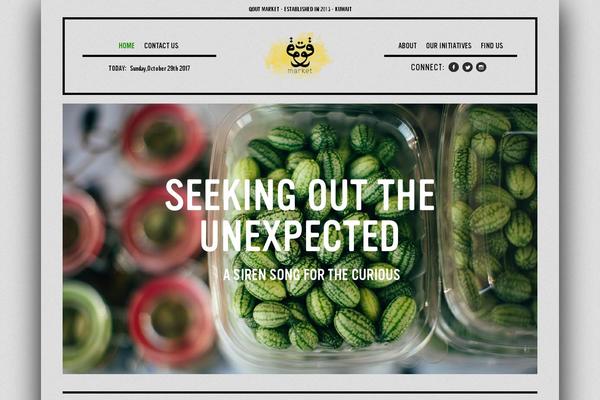 Festy theme site design template sample